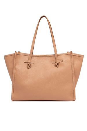 Shopping Marcella in pelle bubble double beige GIANNI CHIARINI | BS9330BBL5313